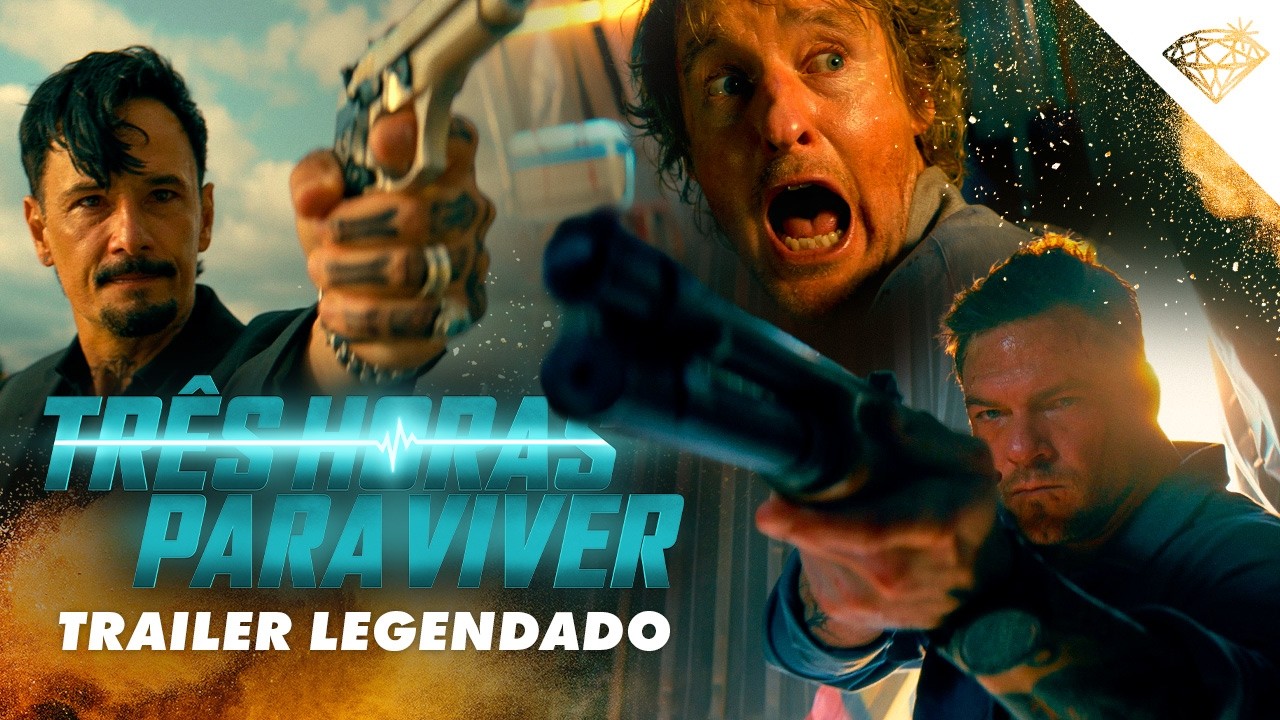 Imagem promocional de Rodrigo Santoro é o vilão de Três Horas para Viver; veja trailer e data de
