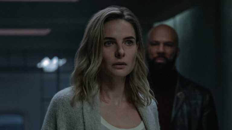 Juliette Nichols como prefeita do Silo 18 na 3ª temporada de Silo
