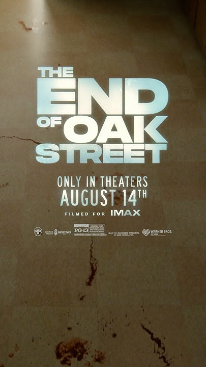 The End of Oak Street - Pôster teaser do thriller de sobrevivência