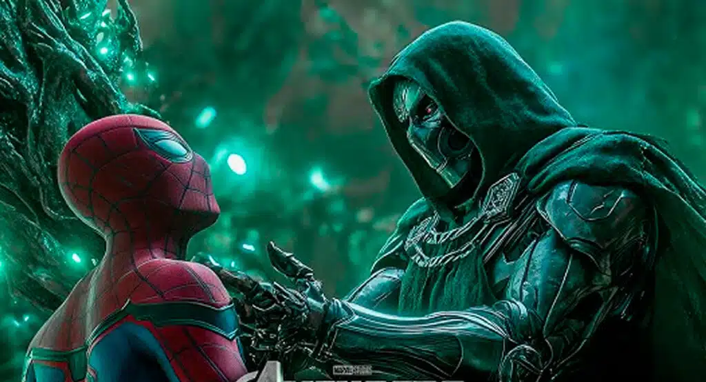 Rumor preocupante sobre Vingadores: Doutor Destino explica o silêncio da Marvel Vingadores: Doutor Destino - pôster oficial do filme Marvel