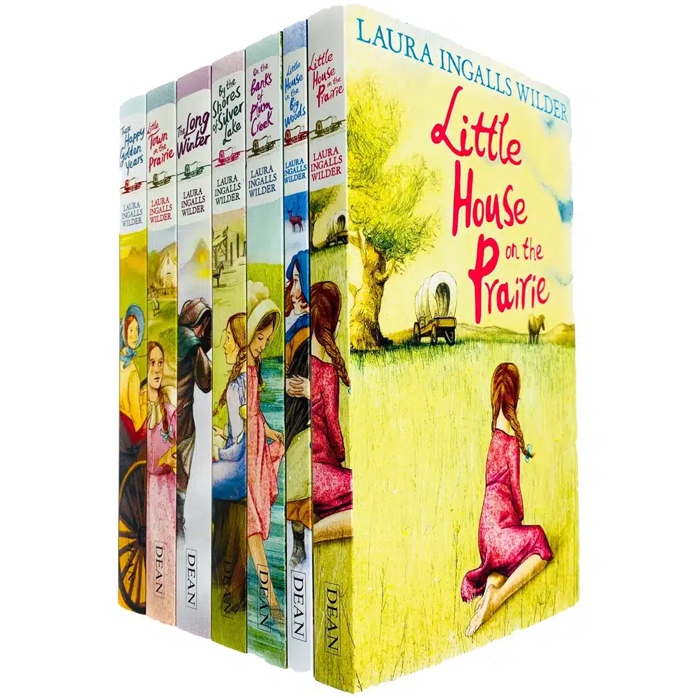 Livros originais Uma Casa na Pradaria Laura Ingalls Wilder série Netflix