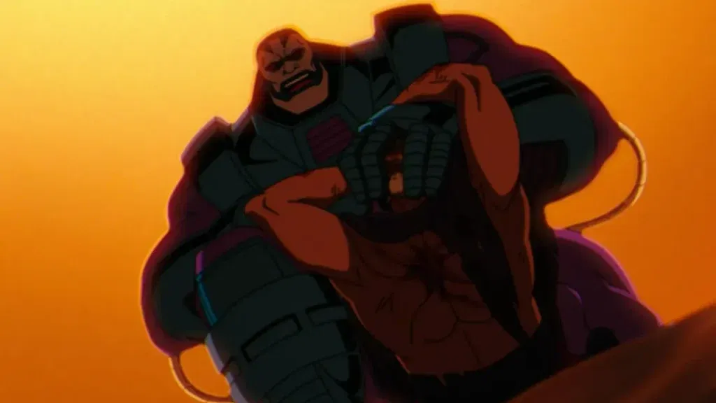 Cena do episódio Rise of Apocalypse Part II da 2ª temporada de X-Men '97