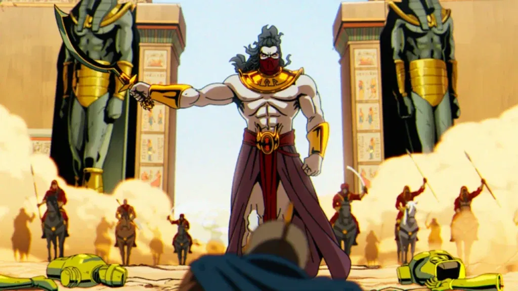 En Sabah Nur em forma humanóide em X-Men '97 temporada 2
