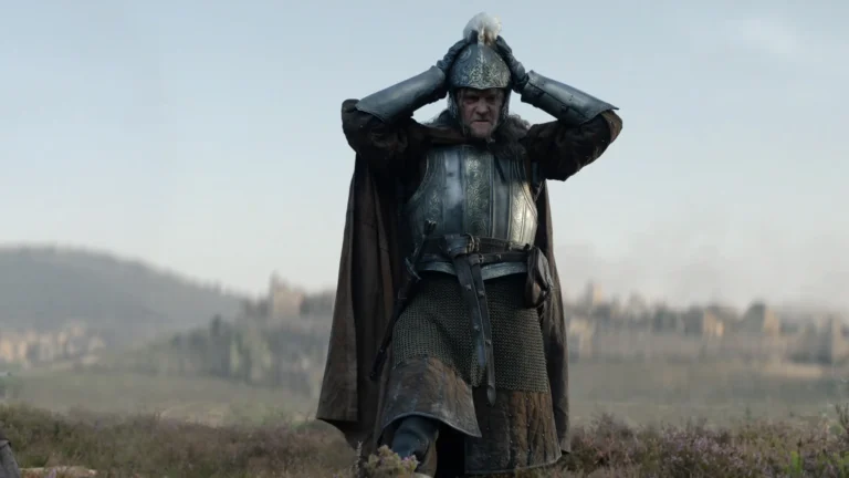 Tom Bennett como Ulf o Branco em A Casa do Dragão temporada 3, série HBO