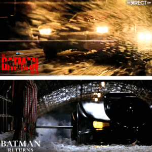 Comparação visual Batman: Parte 2 e Batman Returns