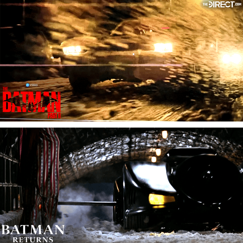Comparação visual Batman: Parte 2 e Batman Returns
