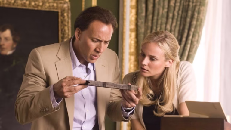 Nicolas Cage e Diane Kruger em A Lenda do Tesouro Perdido