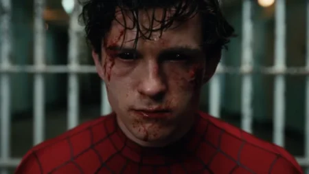 Homem-Aranha em ação do filme Um Novo Dia que bateu recorde de Ultimato