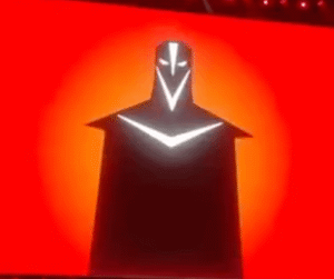 Vilão de Os Incríveis 3 em pose ameaçadora