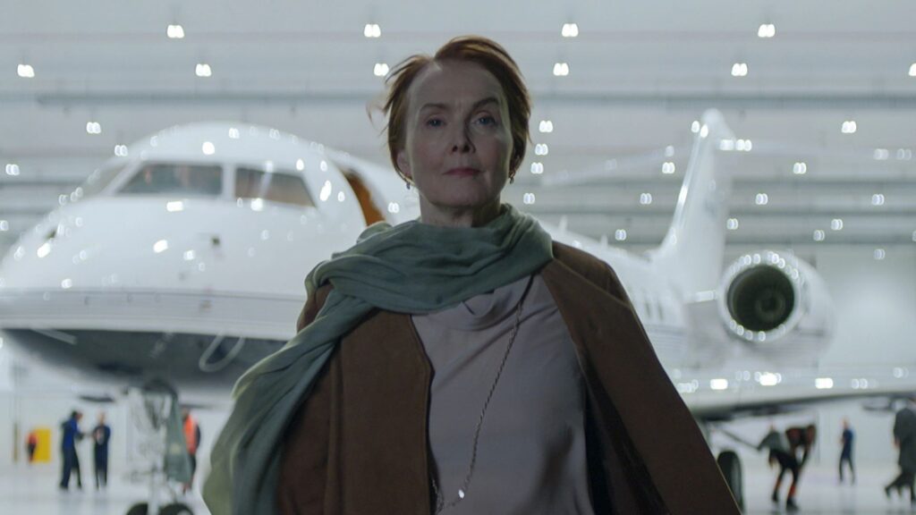 Rebecca Ferguson como Juliette em Silo temporada 3, penúltimo episódio