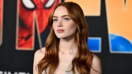 Sadie Sink na premiere de Homem-Aranha: Um Novo Dia, Los Angeles