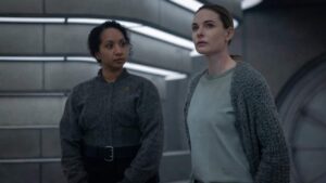 Juliette em negociação com o Algoritmo em Silo S3E6