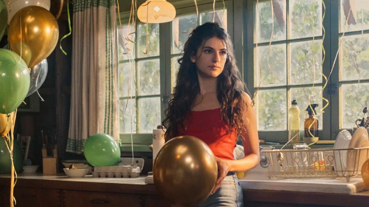 Ella Rubin como Annie Sterling Point herança ilha Canadá