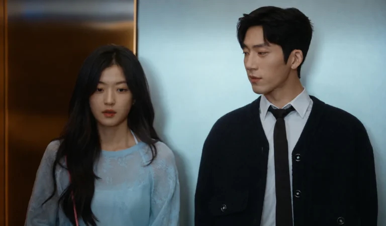 Jing Boran e Sun Qian em cena de The Early Spring Netflix