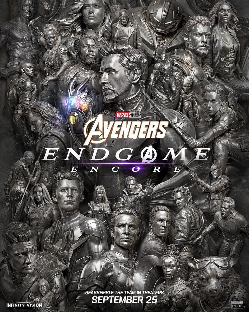 Pôster Infinity Vision de Avengers: Endgame: Encore