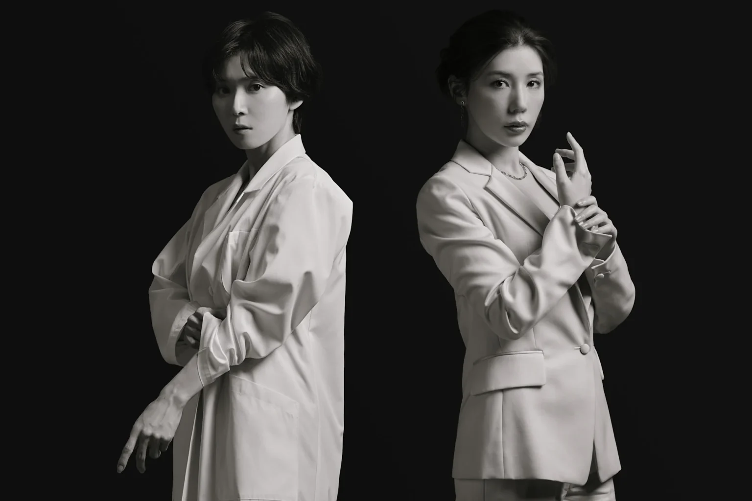 Fumi Numata e Rin Tohyama em Plastic Beauty, série Netflix