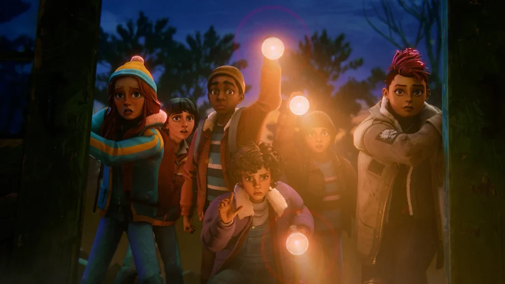Elenco principal Clube Investigadores Hawkins Stranger Things