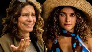 Hanneke acordando do coma com Karen em The Perfect Lie