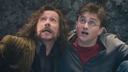 Gary Oldman e Daniel Radcliffe em 'A Ordem da Fênix'