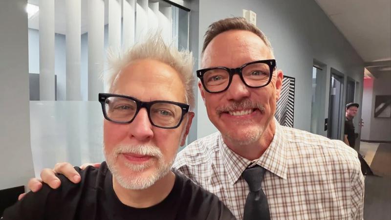 James Gunn e Mathew Lillard in photo.