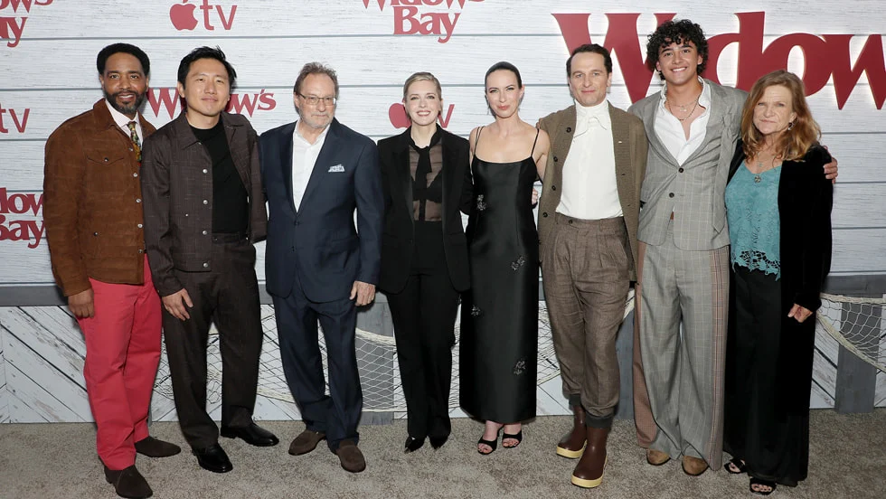 Elenco de Widow's Bay com Matthew Rhys, Kate O'Flynn e Stephen Root