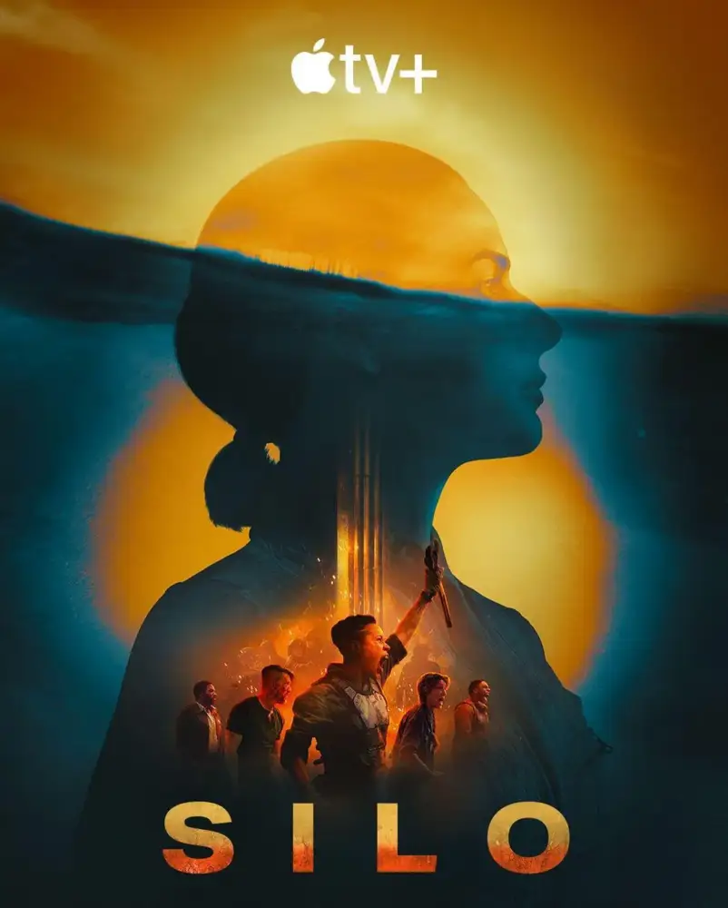 Pôster oficial de Silo temporada 2 com Rebecca Ferguson