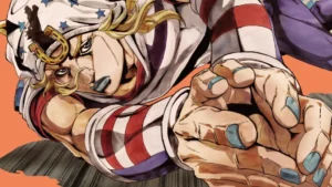 Steel Ball Run Anime's Opening Theme is "SPIN" by Kroi