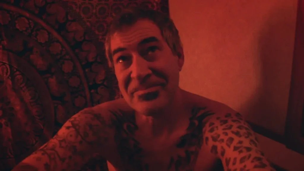 Mark Duplass e Patrick Brice em bastidores de The Creep Tapes temporada 3