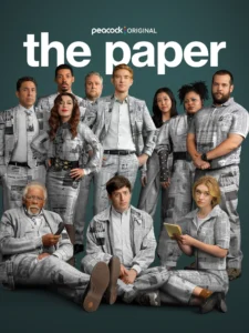 Pôster oficial The Paper 2ª temporada com elenco reunido