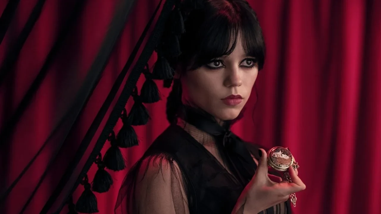 Imagem divulgada pela Netflix, de Wandinha 3 temporada Imagem divulgada pela Netflix, de Wandinha 3 temporada