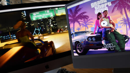 Grand Theft Auto VI esclarece liberdade nas missões antes do lançamento Computadores exibem trailer de Grand Theft Auto VI da Rockstar Games