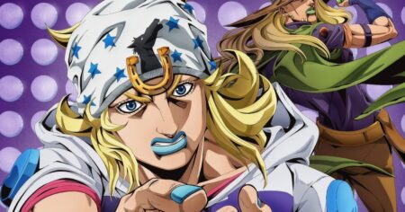 Gyro Zeppeli ganha outro peso com sua origem em Steel Ball Run Personagem Gyro Zeppeli em Steel Ball Run: JoJo's Bizarre Adventure