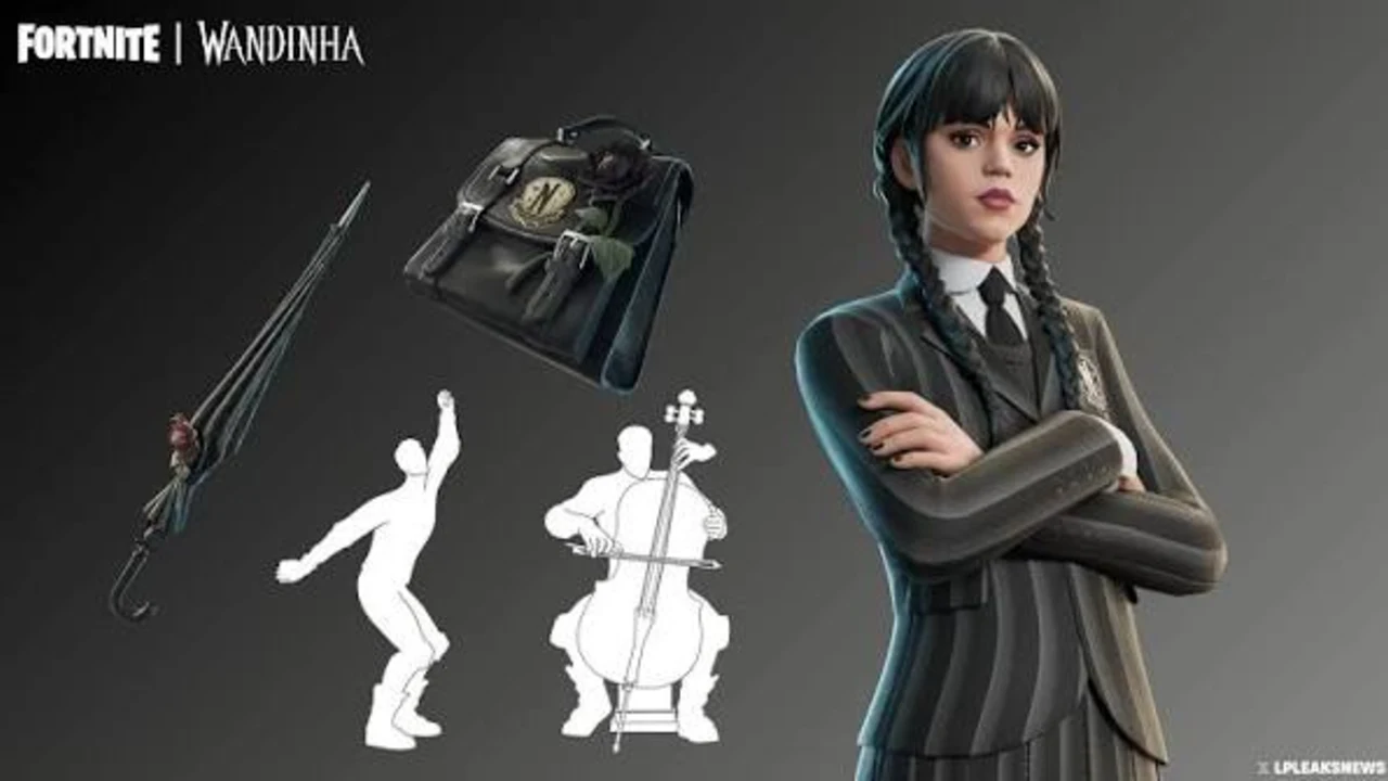 Wandinha-Fortnite Wandinha-Fortnite