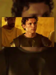 Tom Holland como Homem-Aranha em cena do filme Um Novo Dia