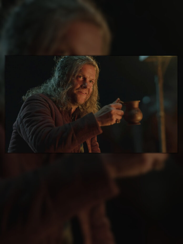 Tom Bennett como Ulf, o Branco em A Casa do Dragão temporada 3