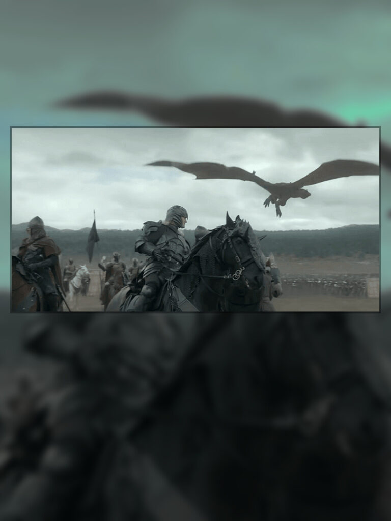 Rhaenyra Targaryen em cena decisiva do episódio 8 de A Casa do Dragão