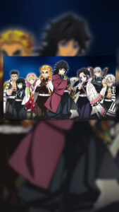 Hashira de Demon Slayer em cena representando fim de era e confronto final